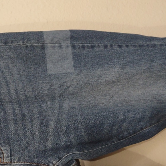 SLIGHTLY USED J. JILL DENIM MEDIUM WASH PATCH DENIM AUTHENTIC FIT SLIM ANKLE 14 - Picture 8 of 16